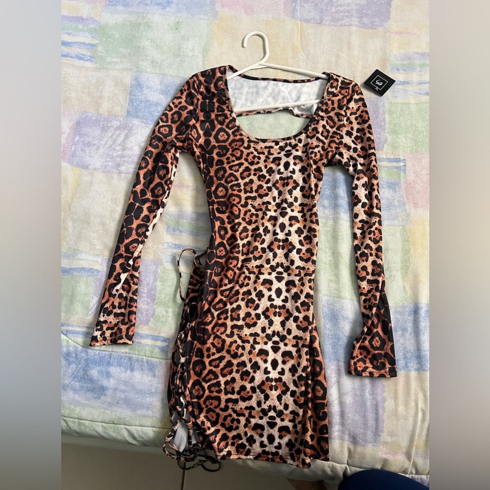 Cheetah Print Dress